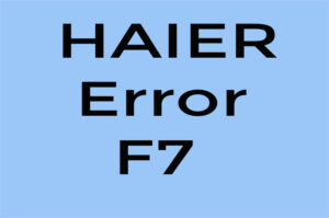 Errores-F7-haier