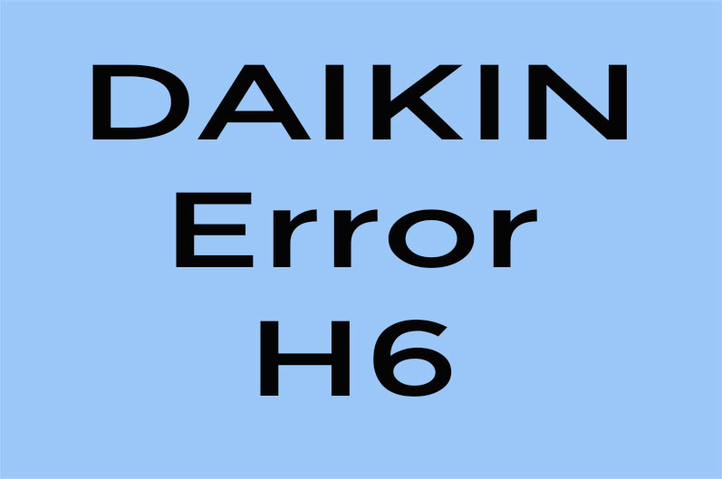 Error-daikin-H6