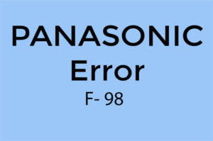 Error F98 en Panasonic