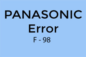 Error F98 en Panasonic