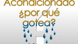 ¿tienes el desagüe del aire acondicionado obstruido?