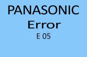 ERROR-E-05