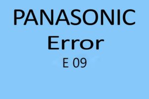 ERROR-E-09